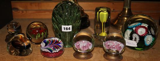 Glass paperweights